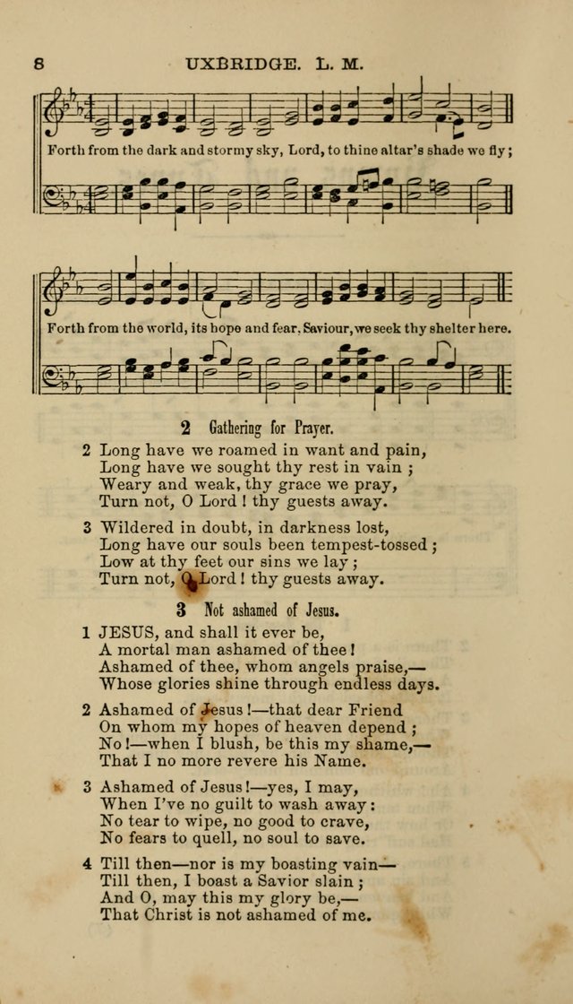 Hymns and Tunes for Prayer and Social Meetings page 8