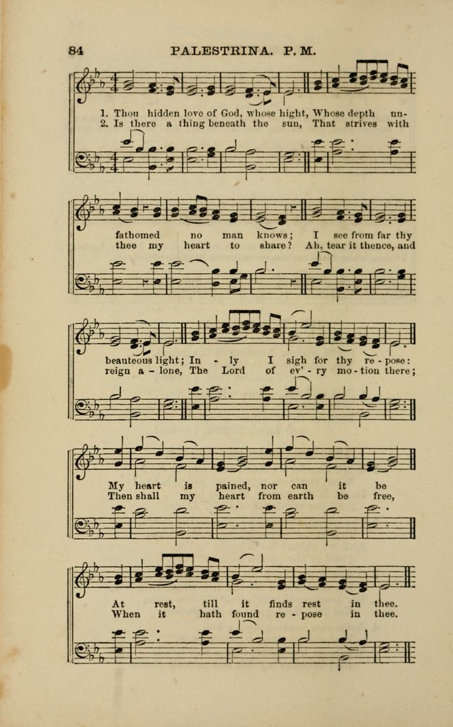 Hymns and Tunes for Prayer and Social Meetings page 84