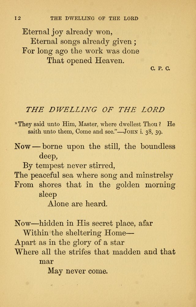 Hymns of Ter Steegen and Others (Second Series) page 12