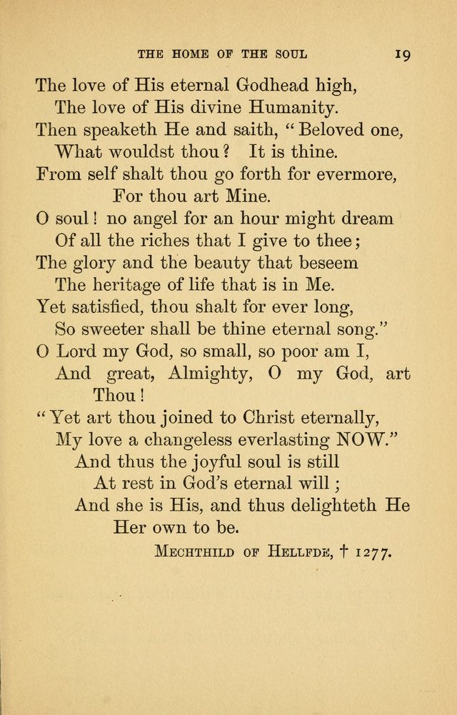Hymns of Ter Steegen and Others (Second Series) page 19