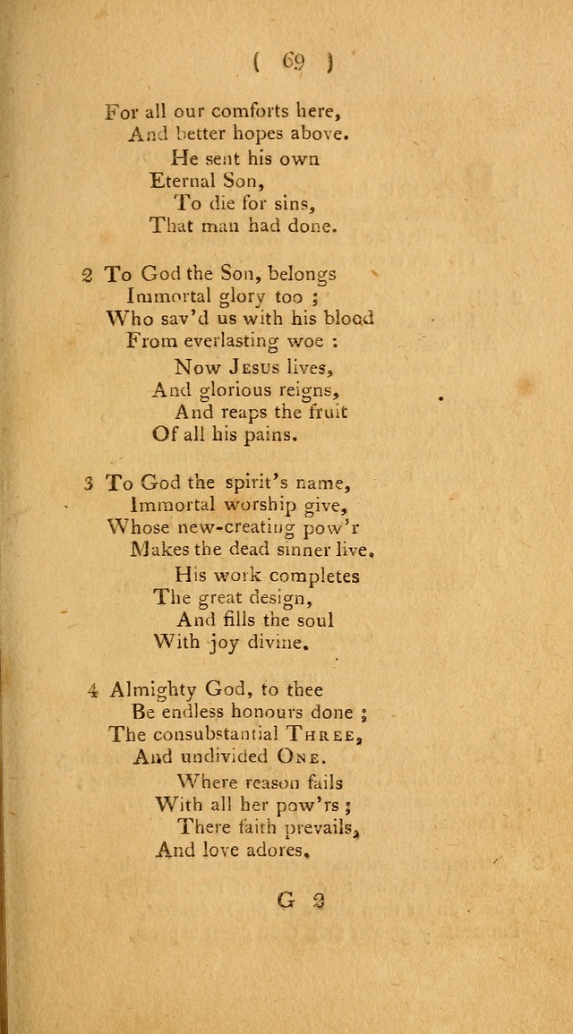 Hymns, for the Use of the Catholic Church in the United States of America (New ed.) page 69
