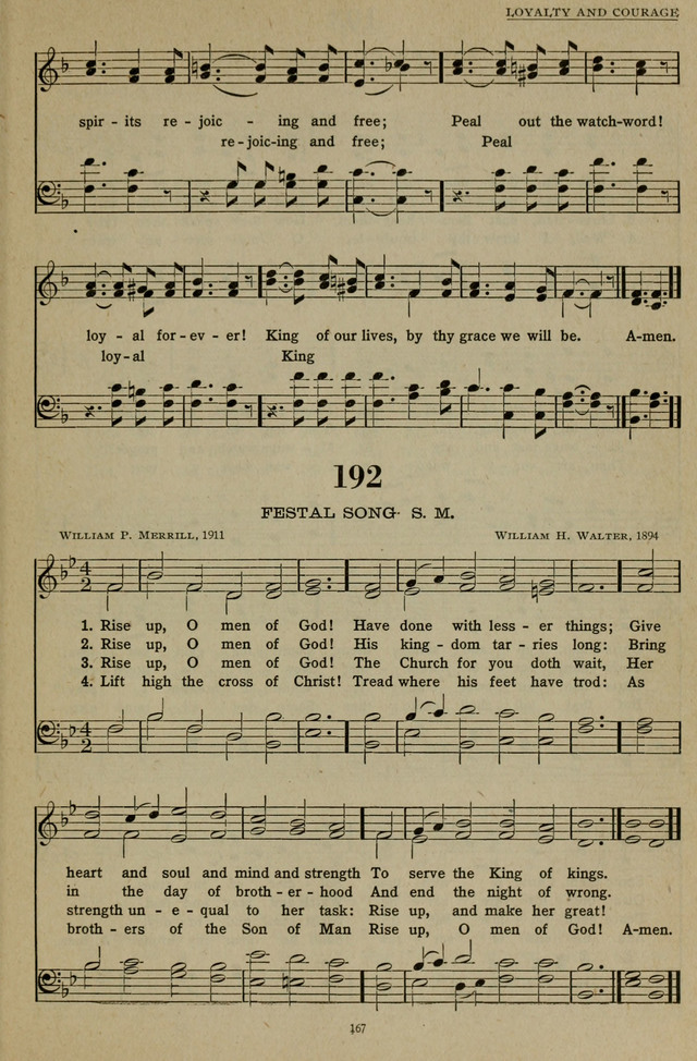 Hymns of the United Church page 167