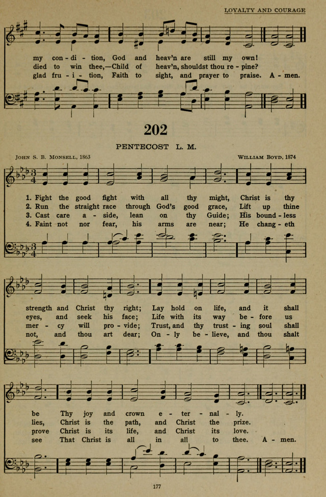 Hymns of the United Church page 177