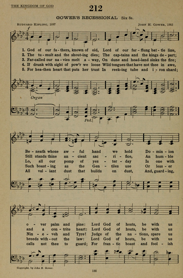 Hymns of the United Church page 188