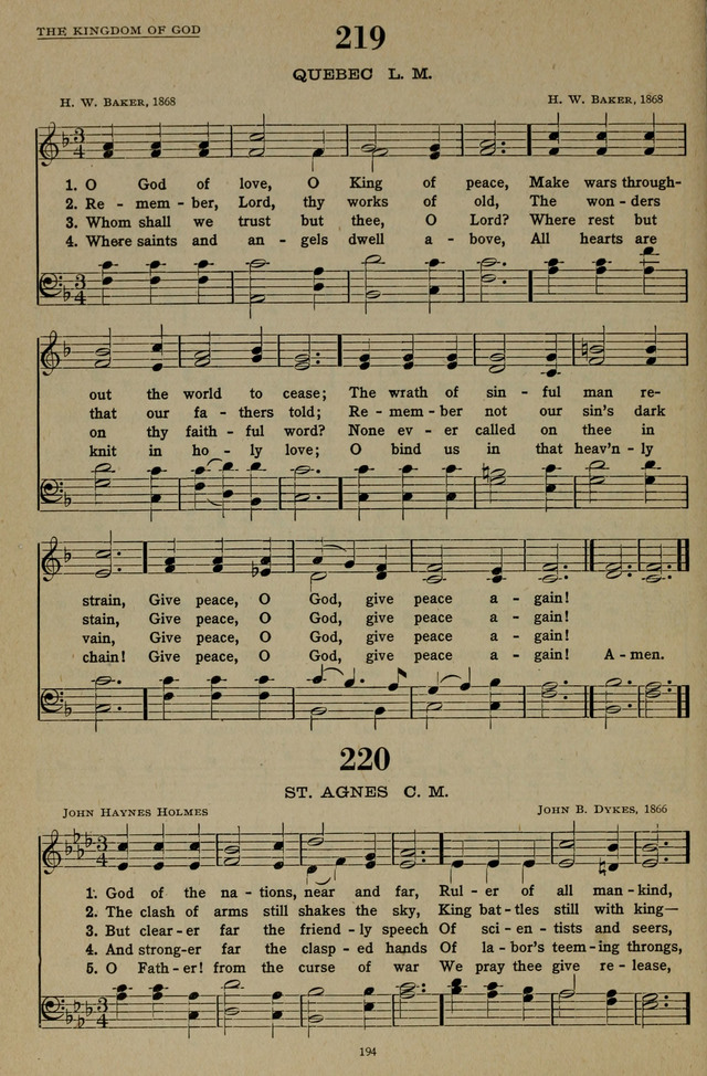 Hymns of the United Church page 194