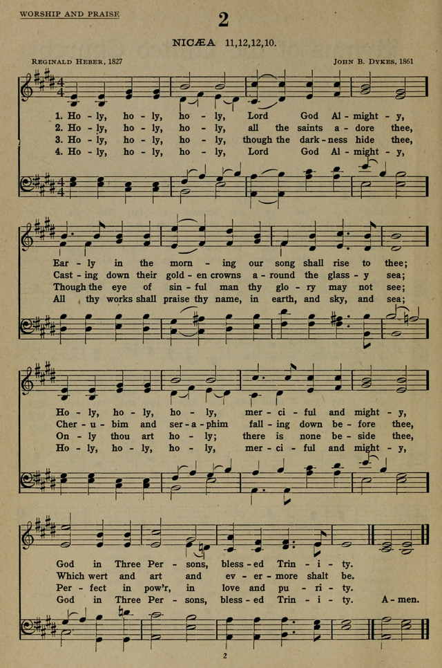 Hymns of the United Church page 2
