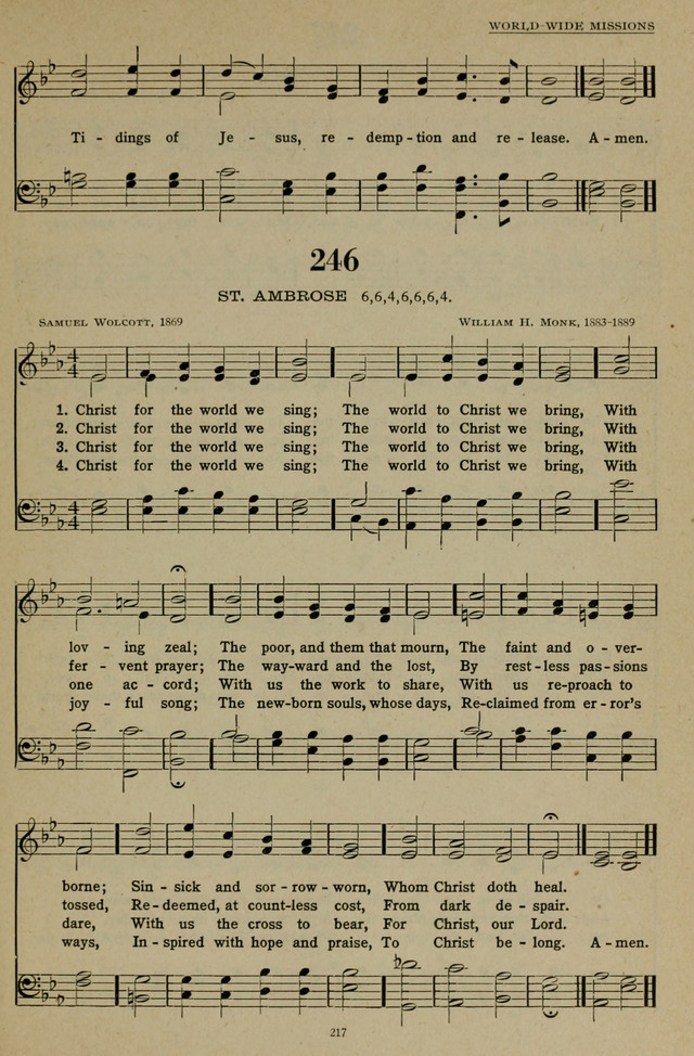 Hymns of the United Church page 217