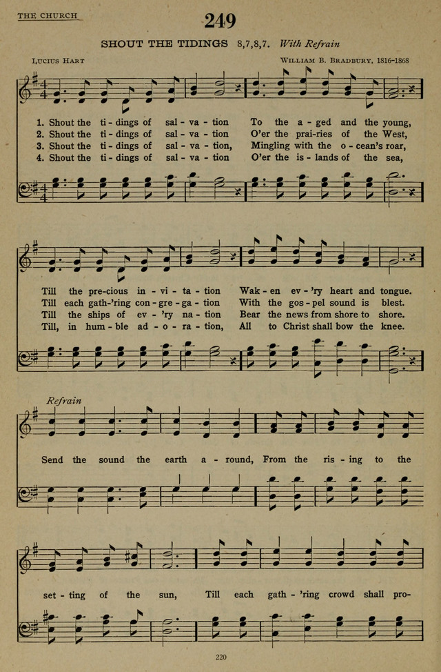 Hymns of the United Church page 220