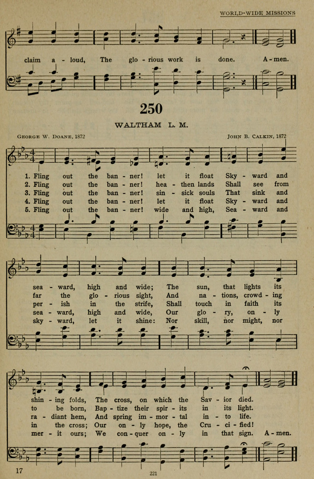 Hymns of the United Church page 221