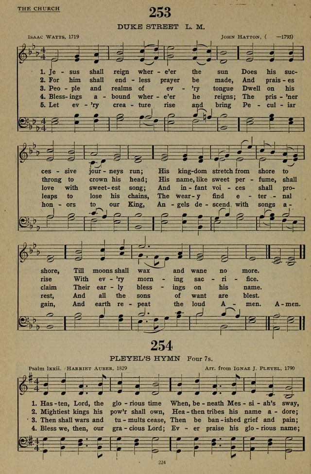 Hymns of the United Church page 224