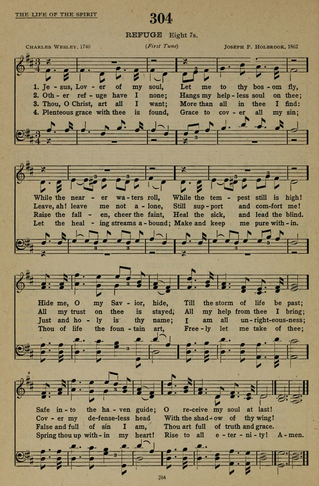 Hymns of the United Church page 264