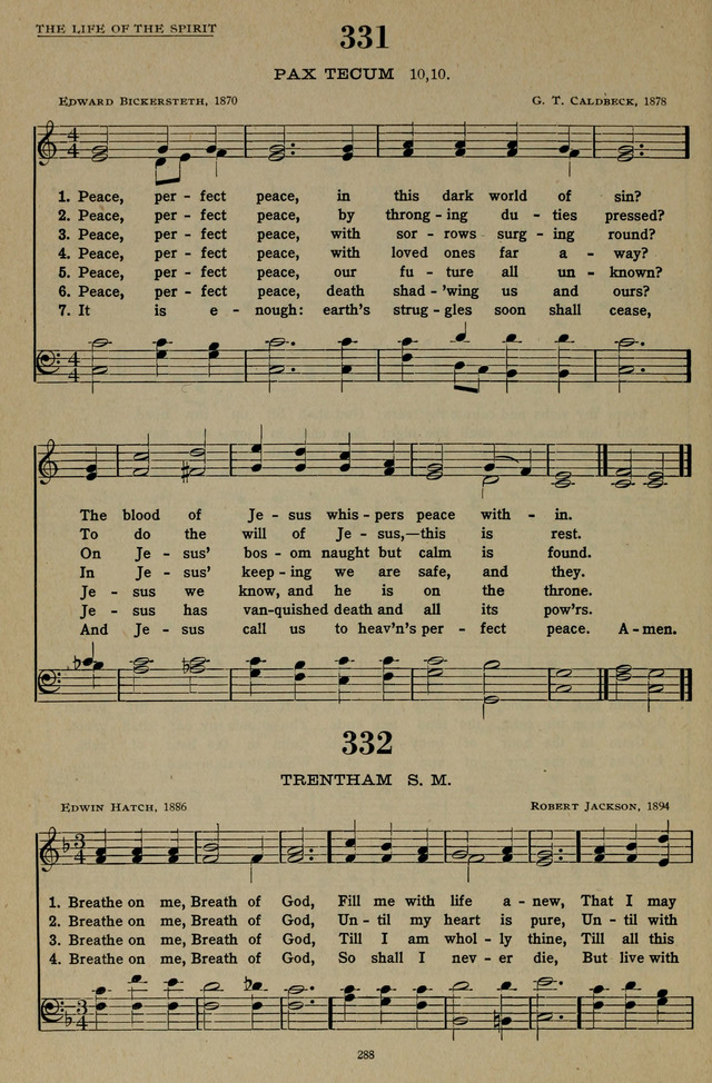 Hymns of the United Church page 288