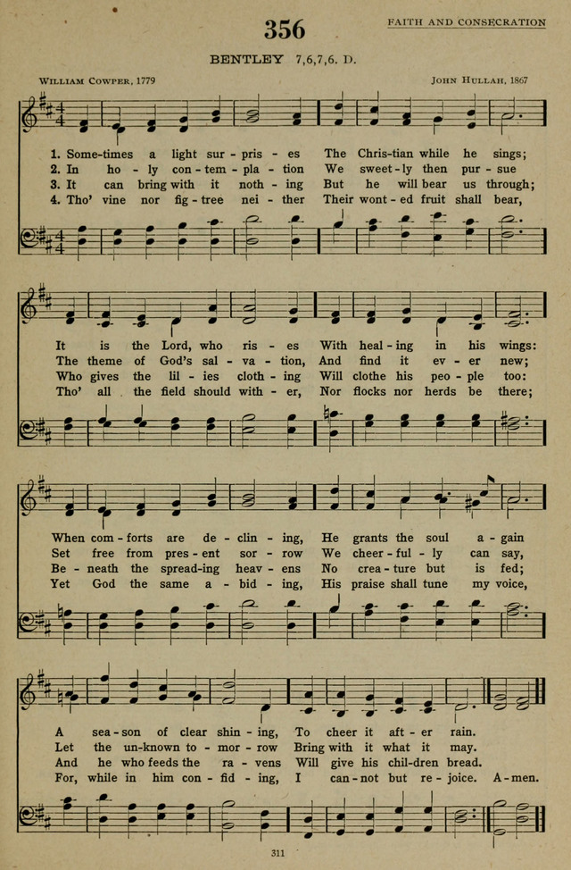 Hymns of the United Church page 311