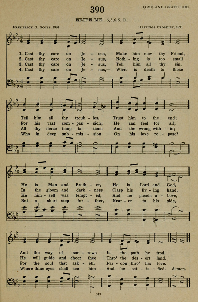 Hymns of the United Church page 343