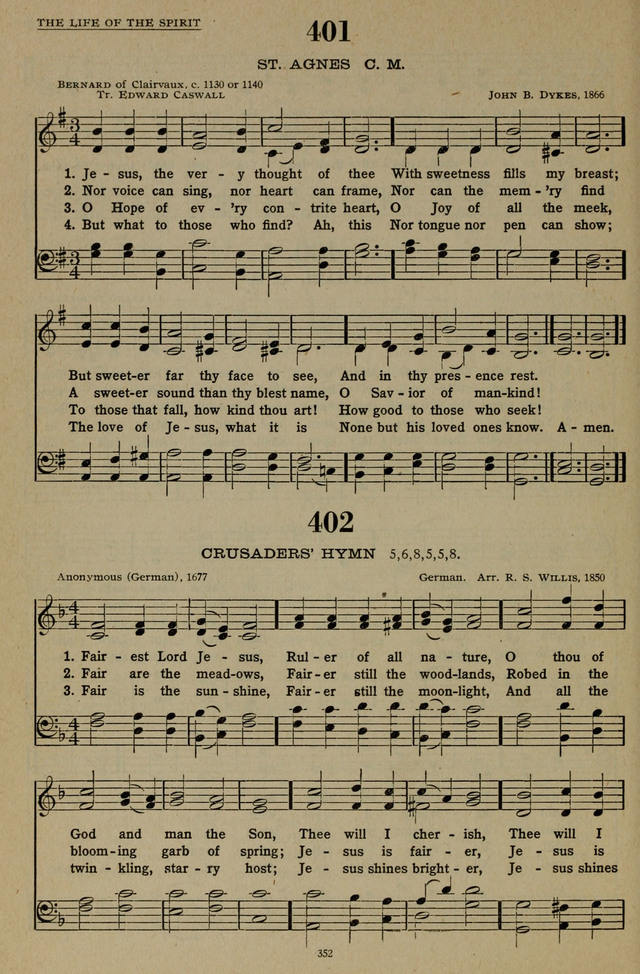Hymns of the United Church page 352