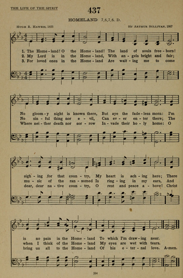 Hymns of the United Church page 384