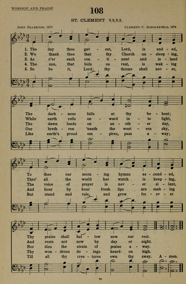 Hymns of the United Church page 94
