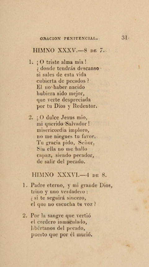 Himnos para el Uso de las Congregaciones Españolas de la Iglesia Protestante Metodista page 39