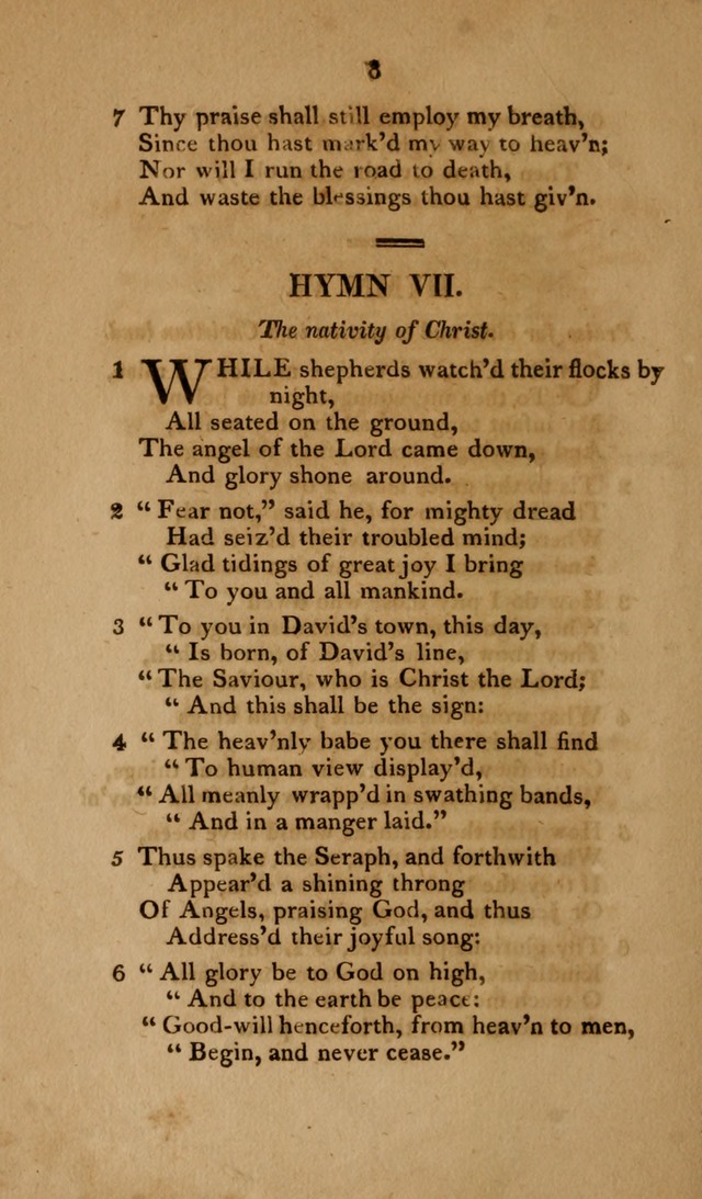 Hymns for the Use of Children page 8