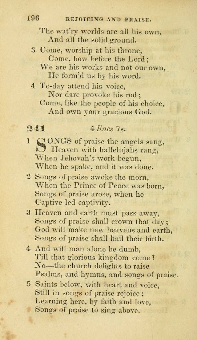 Hymns selected from various authors: for the use of the Evangelical Association, and all lovers of pious devotion (5th ed.) page 198