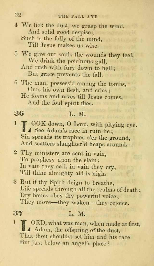 Hymns selected from various authors: for the use of the Evangelical Association, and all lovers of pious devotion (5th ed.) page 32
