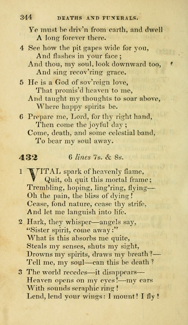 Hymns selected from various authors: for the use of the Evangelical Association, and all lovers of pious devotion (5th ed.) page 356