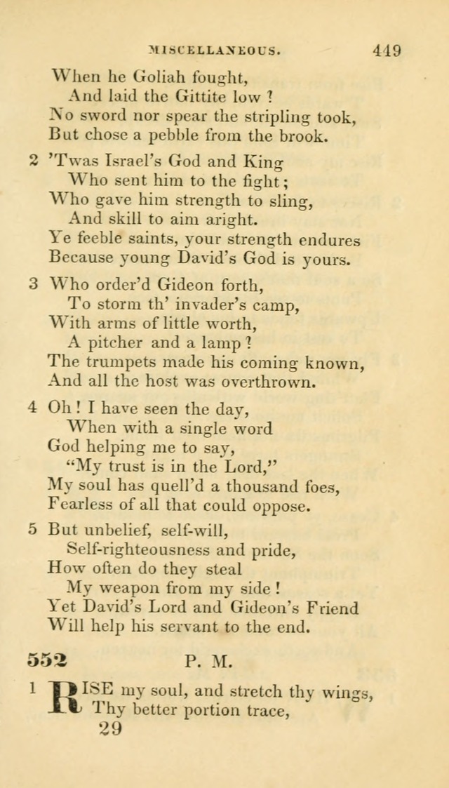 Hymns selected from various authors: for the use of the Evangelical Association, and all lovers of pious devotion (5th ed.) page 461