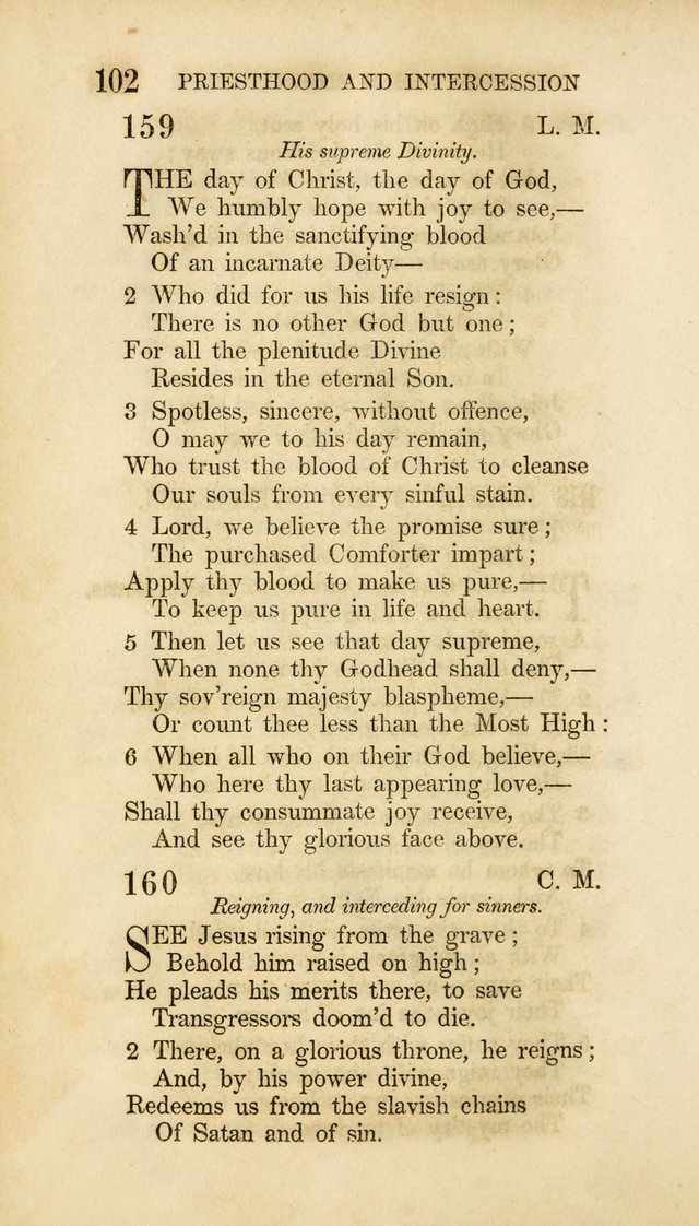 Hymns for the Use of the Methodist Episcopal Church. Rev. ed. page 109