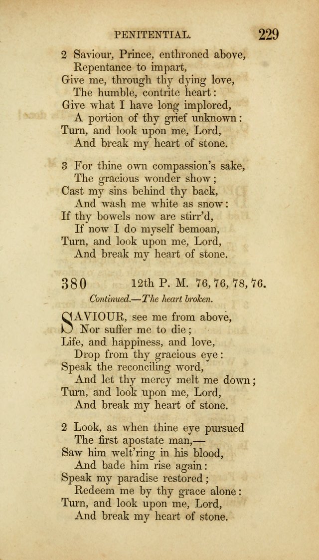 Hymns for the Use of the Methodist Episcopal Church. Rev. ed. page 236