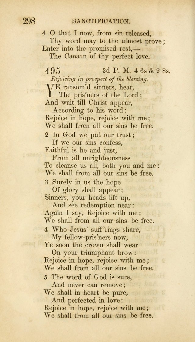Hymns for the Use of the Methodist Episcopal Church. Rev. ed. page 305