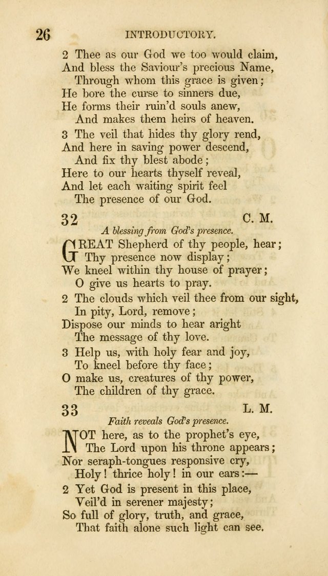 Hymns for the Use of the Methodist Episcopal Church. Rev. ed. page 33