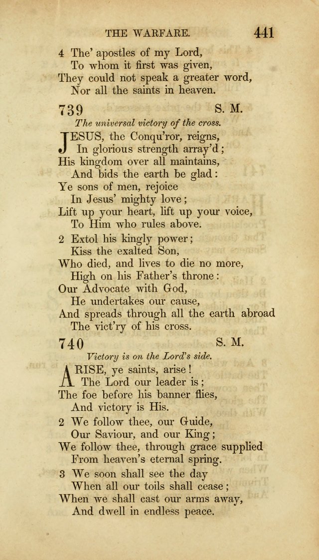 Hymns for the Use of the Methodist Episcopal Church. Rev. ed. page 448