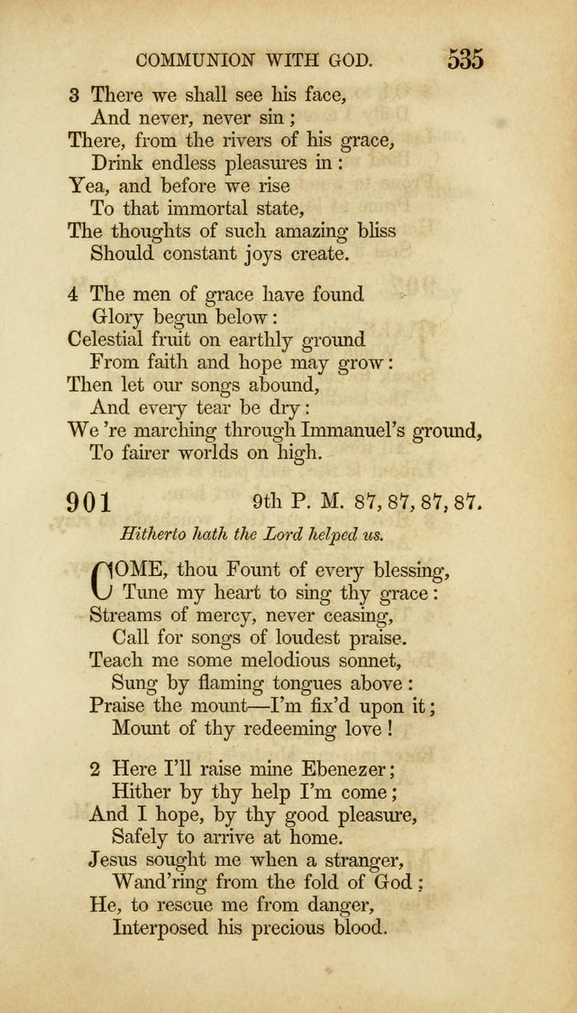 Hymns for the Use of the Methodist Episcopal Church. Rev. ed. page 542
