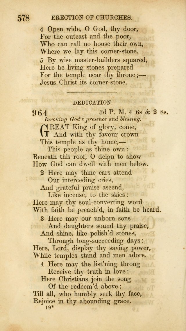 Hymns for the Use of the Methodist Episcopal Church. Rev. ed. page 585