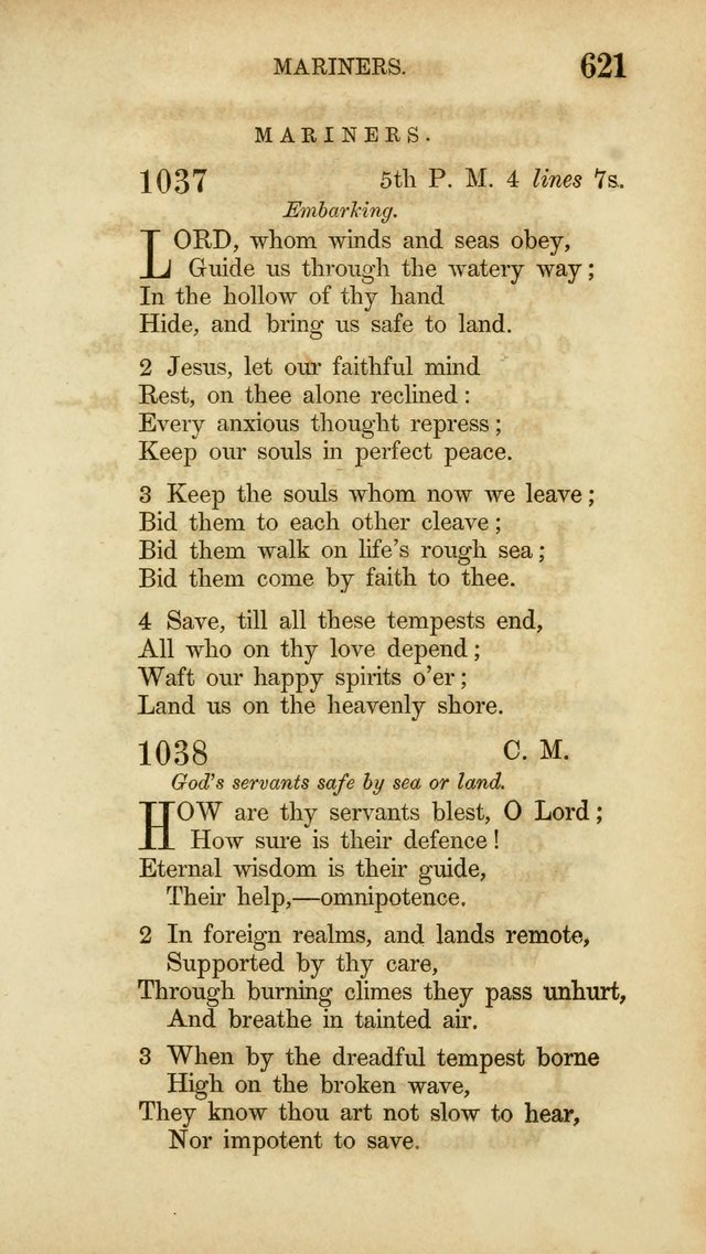 Hymns for the Use of the Methodist Episcopal Church. Rev. ed. page 628