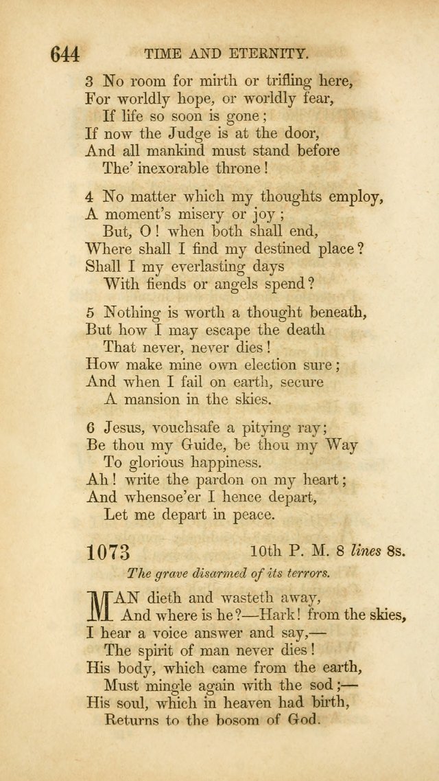 Hymns for the Use of the Methodist Episcopal Church. Rev. ed. page 651