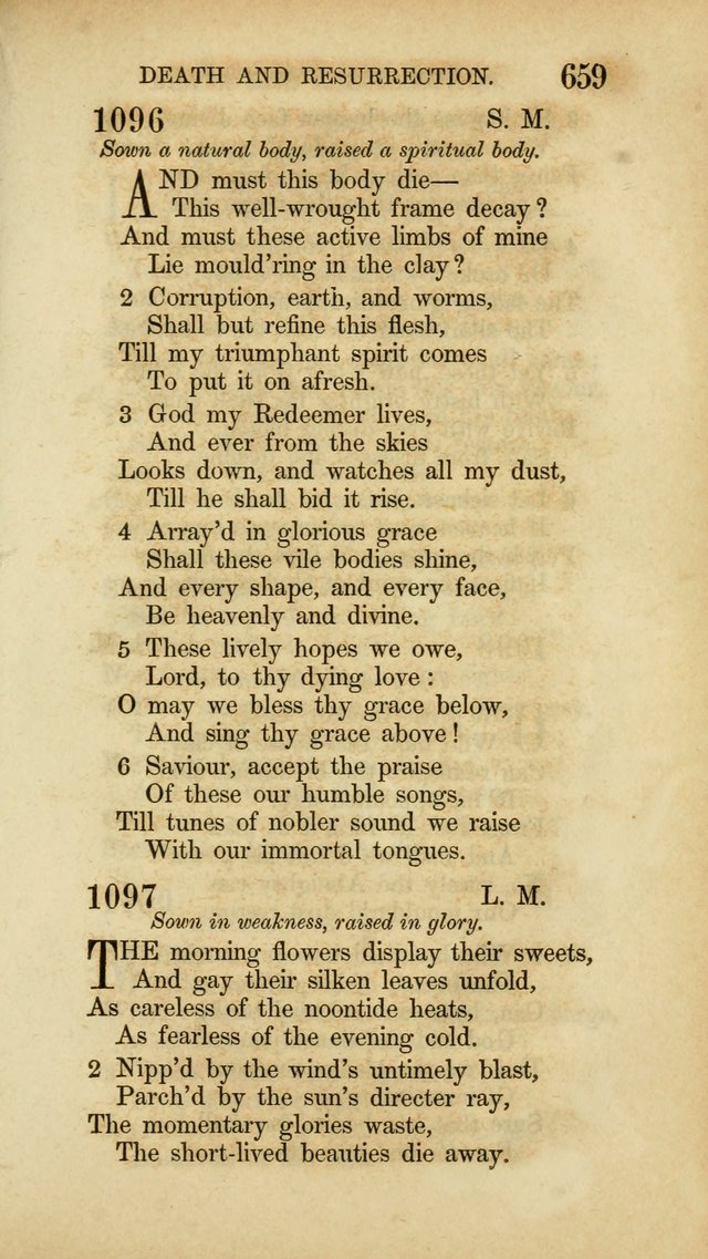 Hymns for the Use of the Methodist Episcopal Church. Rev. ed. page 666