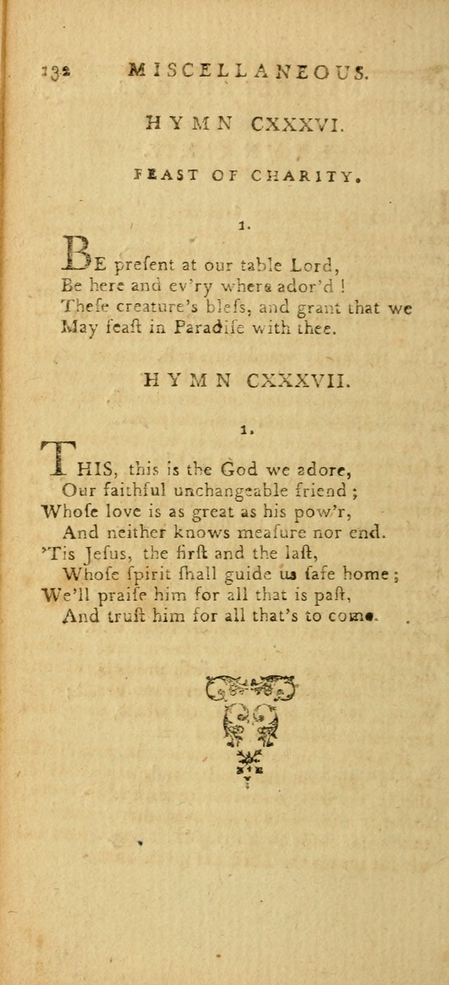 Hymns for the Use of the Society of United Christian Friends: with their constitution annexed page 132