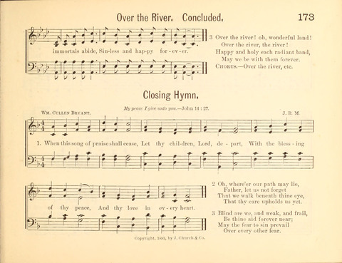 Heart and Voice: a New Collection of Sunday School Songs page 173