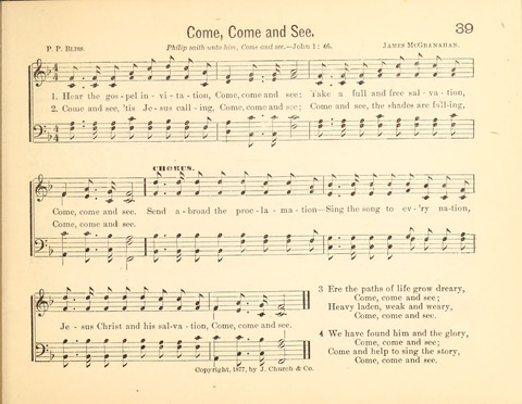 Heart and Voice: a New Collection of Sunday School Songs page 39
