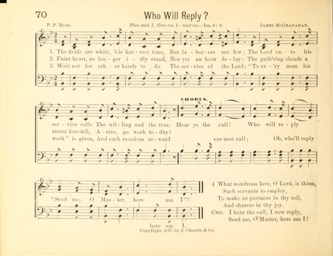 Heart and Voice: a New Collection of Sunday School Songs page 70
