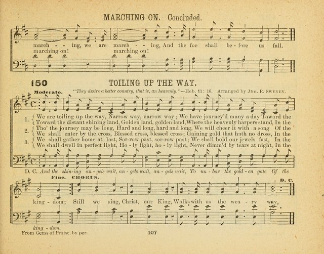 Holy Voices: for the Sunday School, and other services of the church page 105