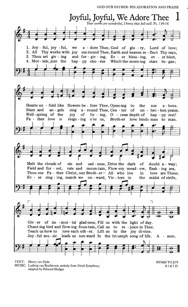 The Hymnal for Worship and Celebration page 1