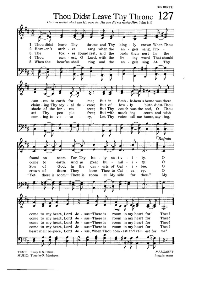 The Hymnal for Worship and Celebration page 127