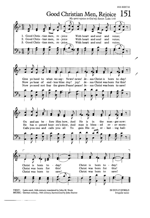 The Hymnal for Worship and Celebration page 151
