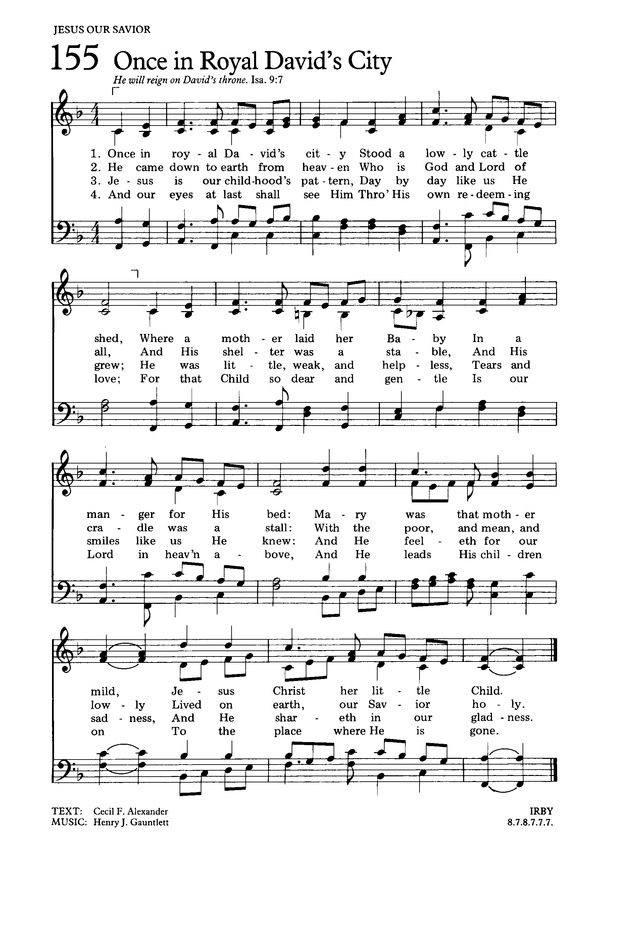 The Hymnal for Worship and Celebration page 154