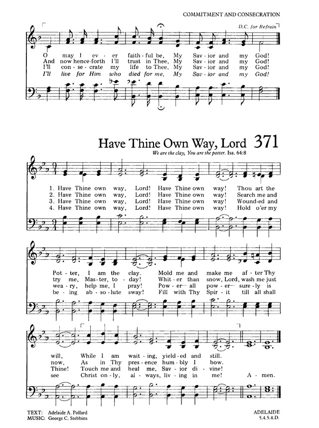 The Hymnal for Worship and Celebration page 367