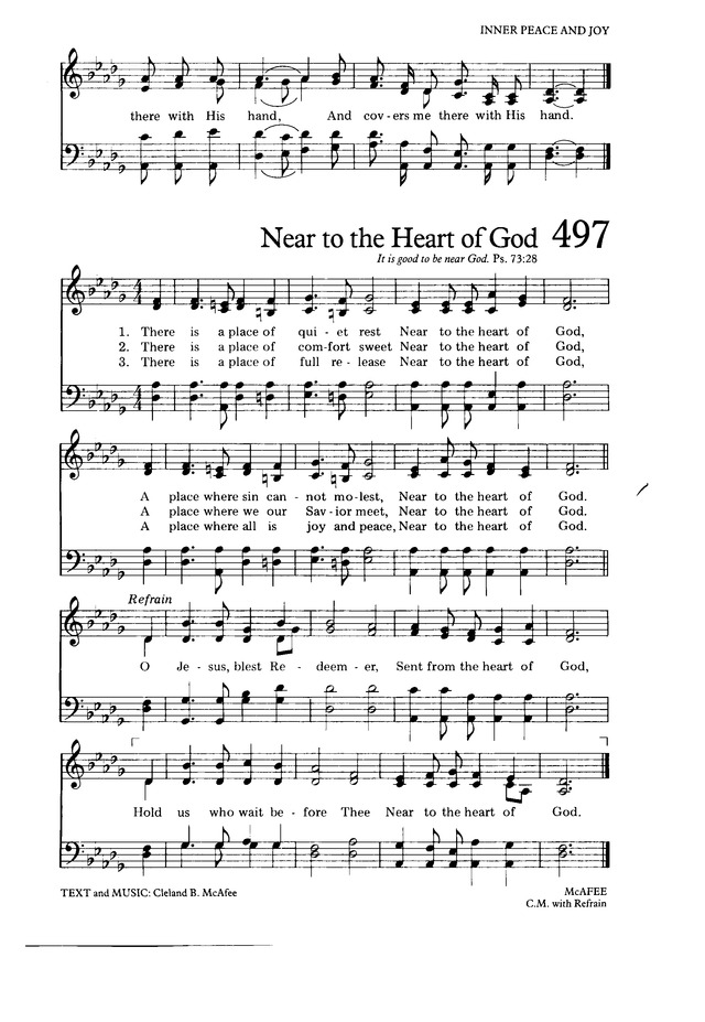 The Hymnal for Worship and Celebration page 487