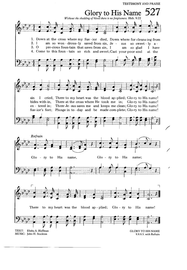 The Hymnal for Worship and Celebration page 519