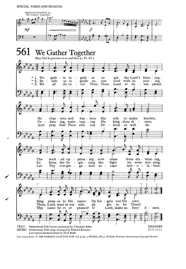 The Hymnal for Worship and Celebration page 552